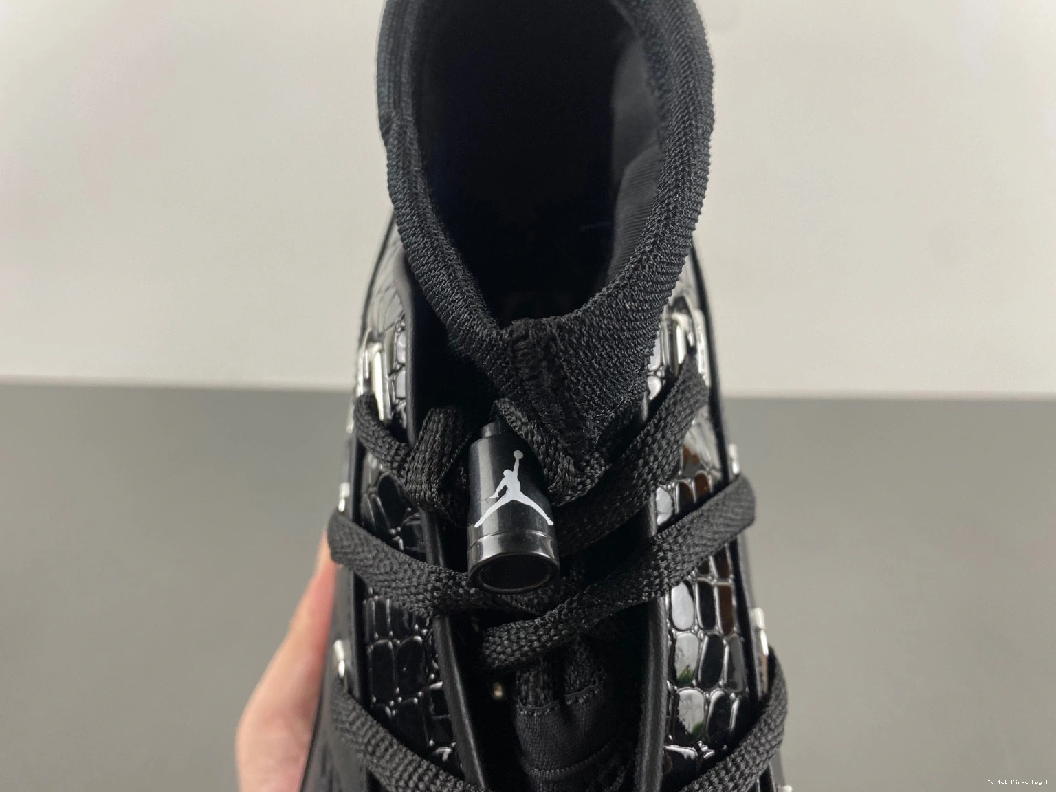 'Black Chrome' OG Low Air 303891-004 Jordan 17 1025